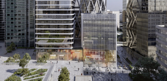 La tour Aurore à La Défense accueillera le premier espace Afterplace à l'automne 2022. 